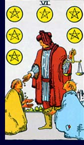 Six of Pentacles