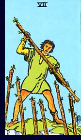Seven of Wands