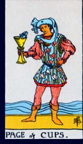 Page of Cups